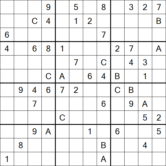 Sudoku 12x12 - Hard