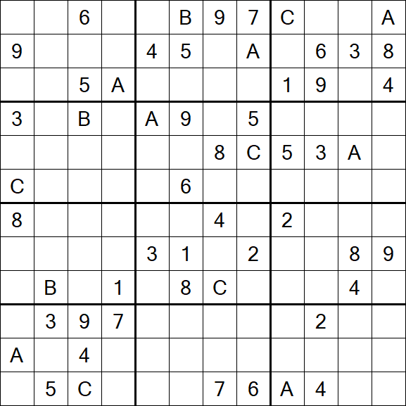 Sudoku 12x12 - Hard