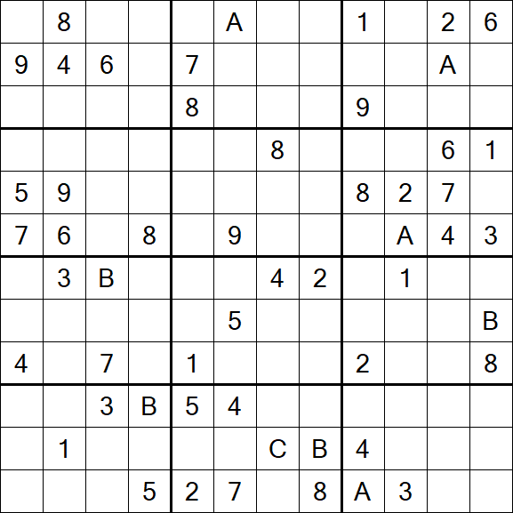 Sudoku 12x12 - Difícil