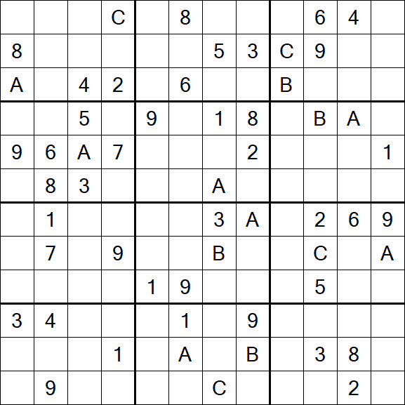 Sudoku 12x12 - Hard