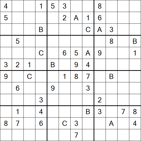 Sudoku 12x12 - Hard