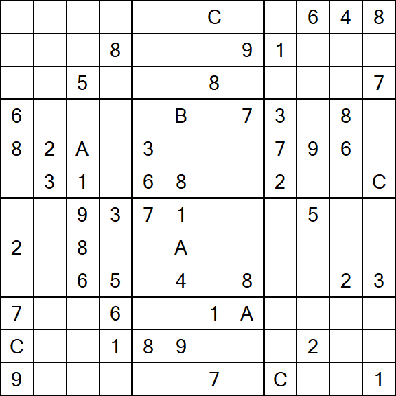 Sudoku 12x12 - Difficile
