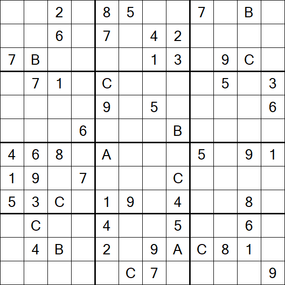 Sudoku 12x12 - Difficile