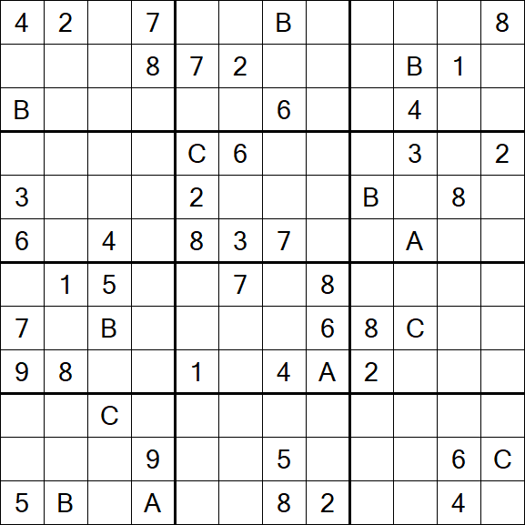 Sudoku 12x12 - Difficile