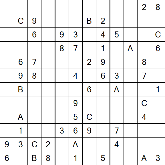 Sudoku 12x12 - Difficile