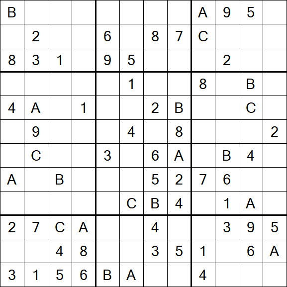 Sudoku 12x12 - Medium