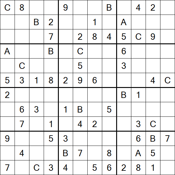 Sudoku 12x12 - Medio