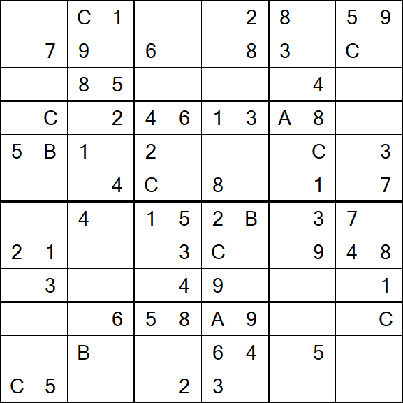 Sudoku 12x12 - Médio