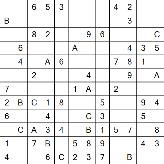 Sudoku 12x12 - Medium