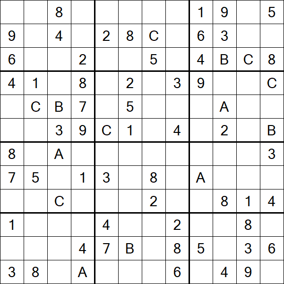 Sudoku 12x12 - Moyen