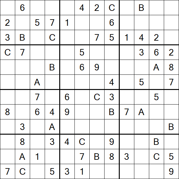 Sudoku 12x12 - Moyen