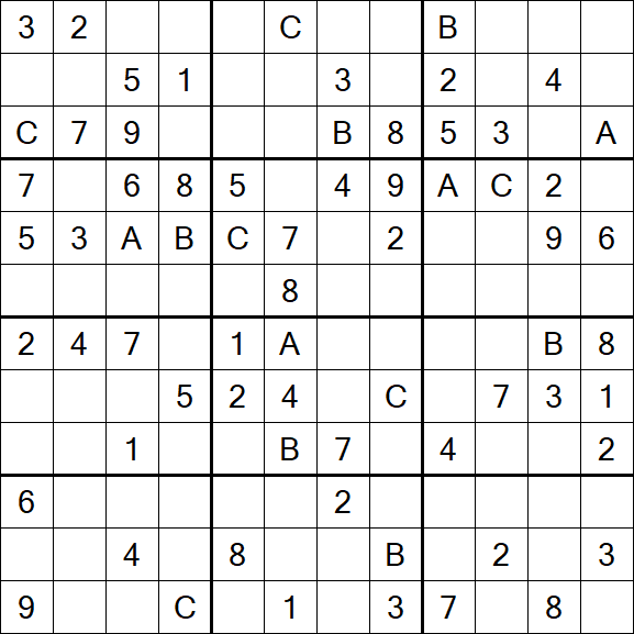 Sudoku 12x12 - Medium