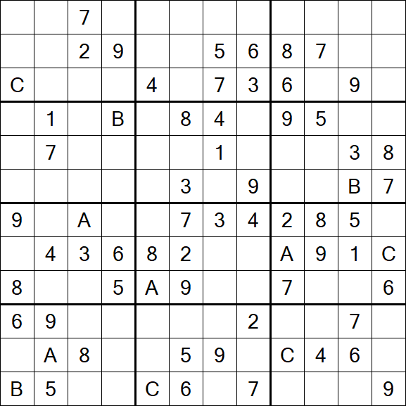 Sudoku 12x12 - Medium