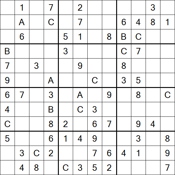 Sudoku 12x12 - Medium
