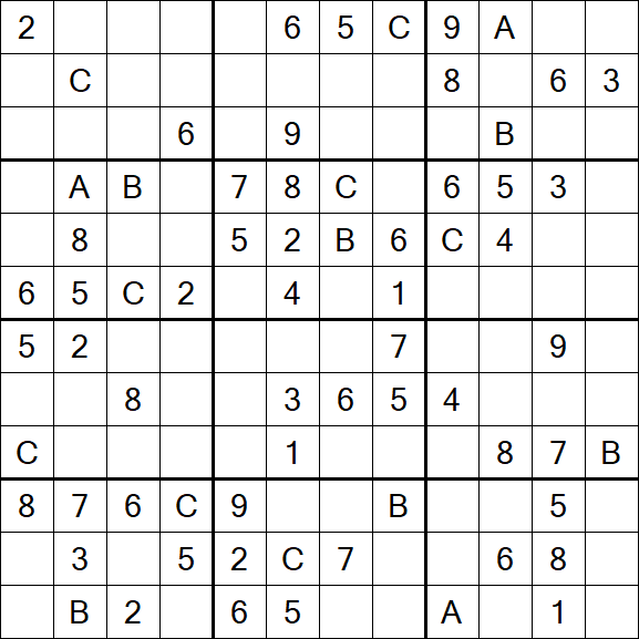 Sudoku 12x12 - Medium