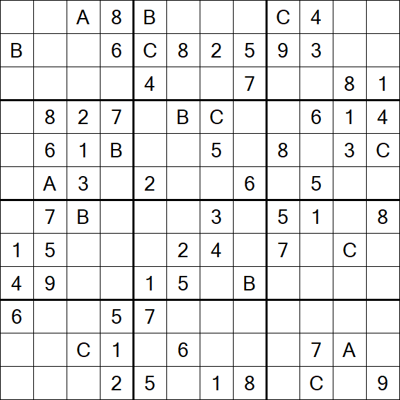 Sudoku 12x12 - Medium