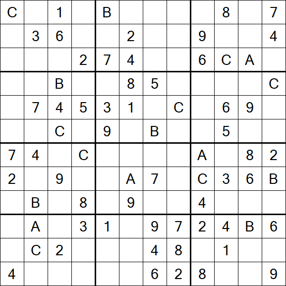 Sudoku 12x12 - Medium