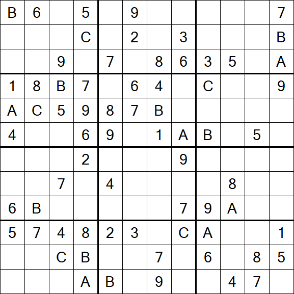 Sudoku 12x12 - Medium