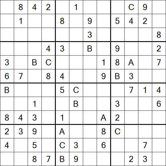 Sudoku 12x12 - Medium