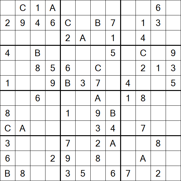 Sudoku 12x12 - Medium