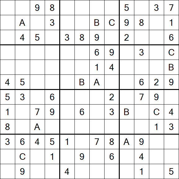 Sudoku 12x12 - Medium