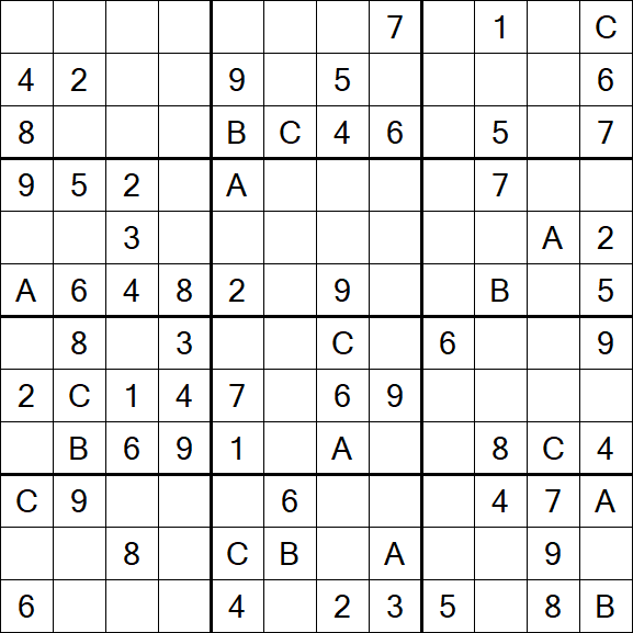 Sudoku 12x12 - Medium