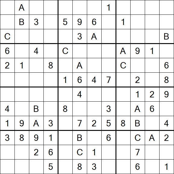 Sudoku 12x12 - Medium