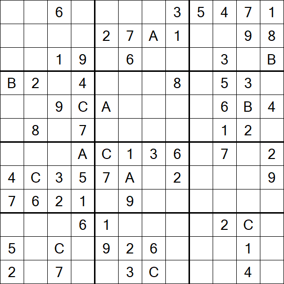 Sudoku 12x12 - Medium
