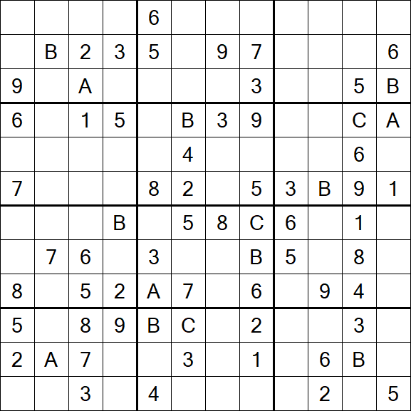 Sudoku 12x12 - Medium