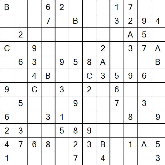 Sudoku 12x12 - Medium