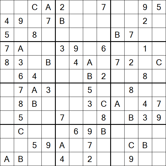 Sudoku 12x12 - Medium