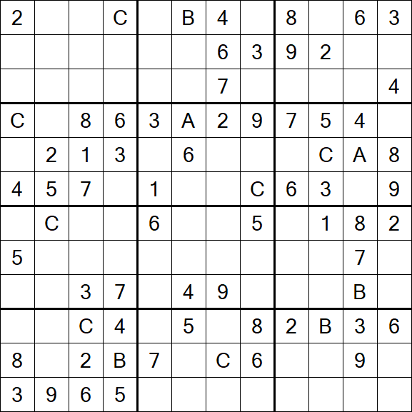 Sudoku 12x12 - Medium