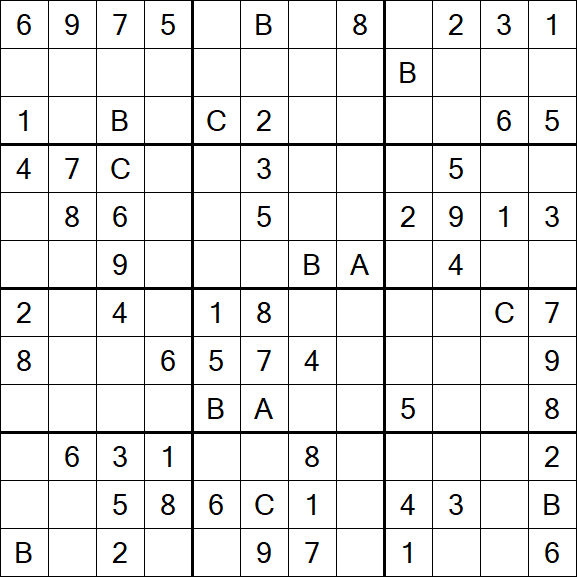 Sudoku 12x12 - Medium