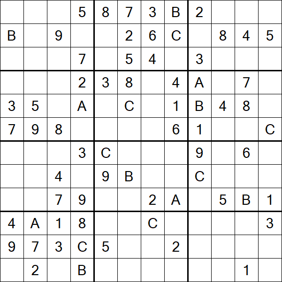 Sudoku 12x12 - Medium