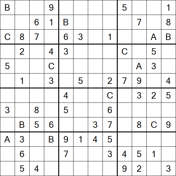 Sudoku 12x12 - Medium