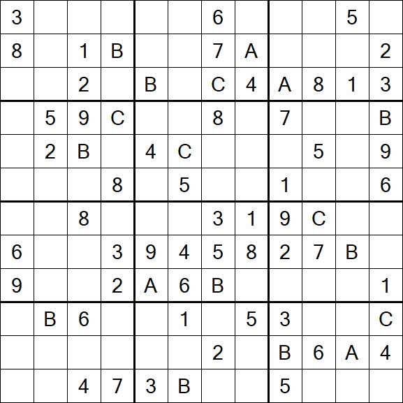 Sudoku 12x12 - Medio