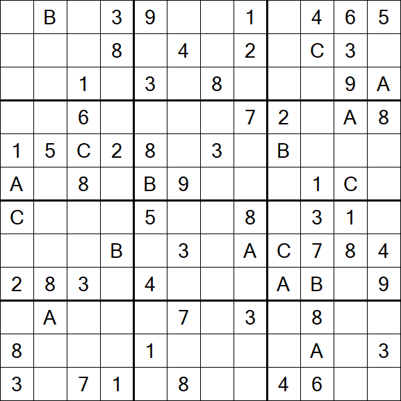Sudoku 12x12 - Medium