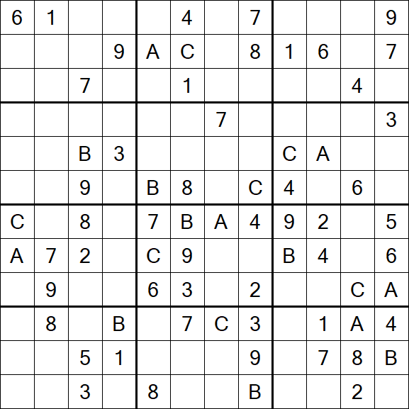 Sudoku 12x12 - Medium