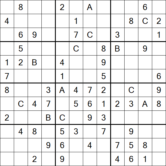 Sudoku 12x12 - Medium