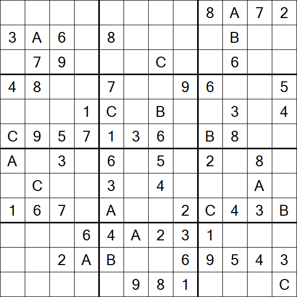 Sudoku 12x12 - Medium