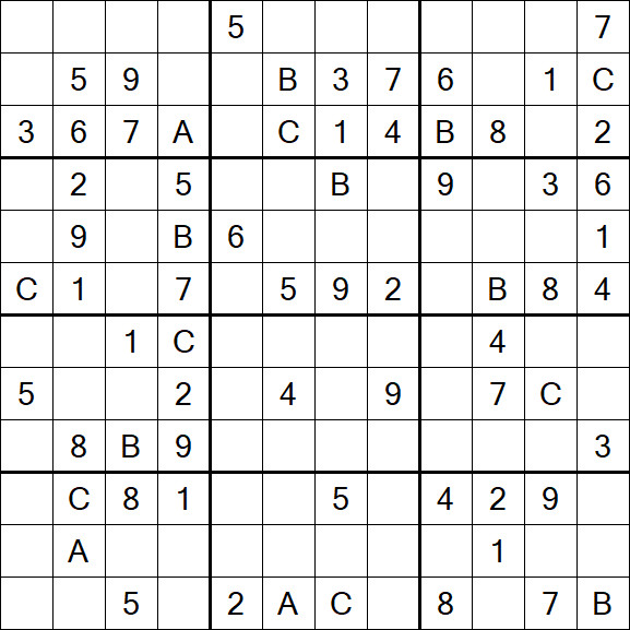 Sudoku 12x12 - Medium
