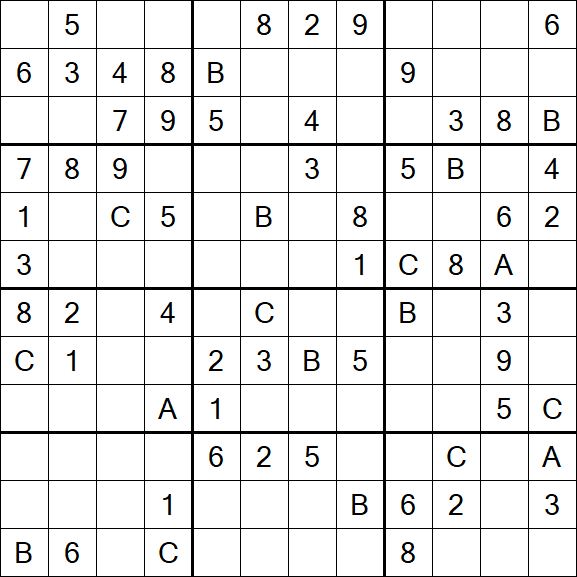 Sudoku 12x12 - Medium