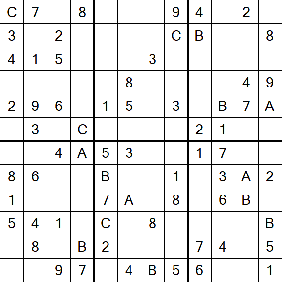 Sudoku 12x12 - Medium