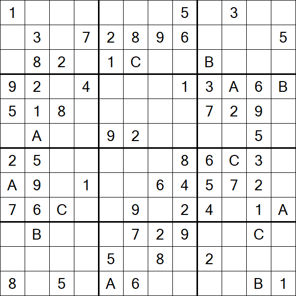 Sudoku 12x12 - Medium