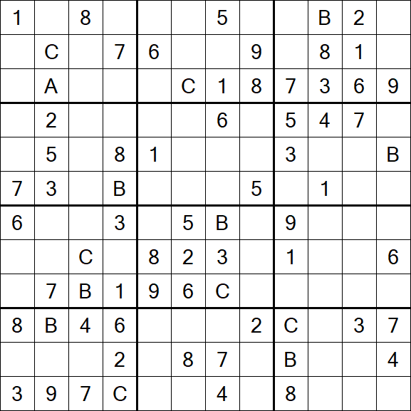 Sudoku 12x12 - Medium