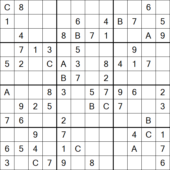 Sudoku 12x12 - Medium