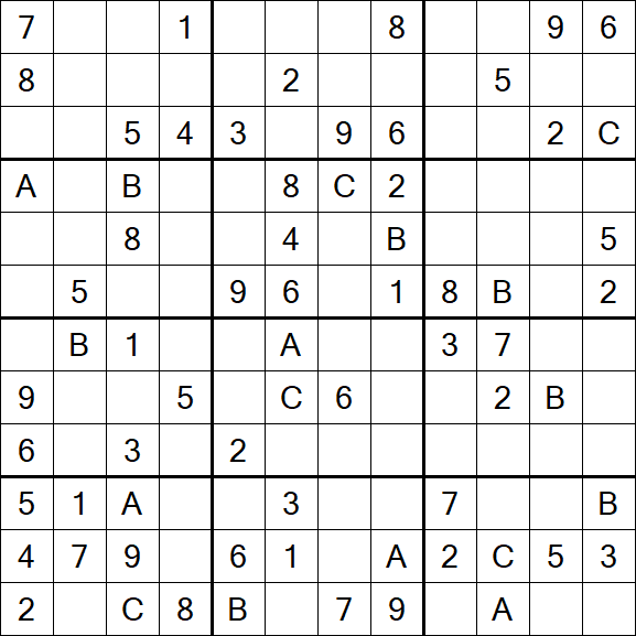 Sudoku 12x12 - Medium