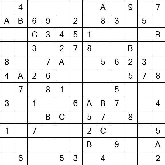 Sudoku 12x12 - Medium