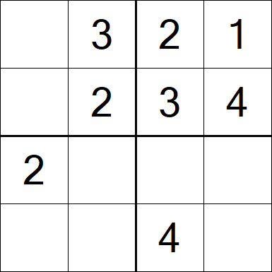 Sudoku 4x4 - Einfach