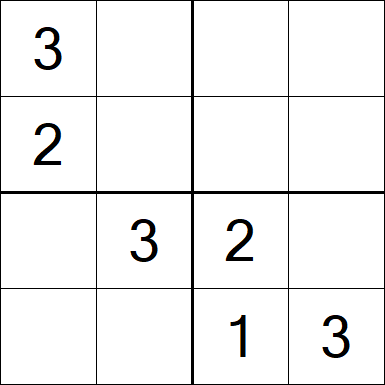 Sudoku 4x4 - Fácil